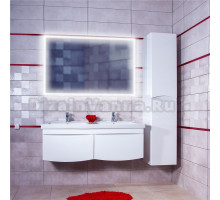 Мебель для ванной Бриклаер Вега 125 белая