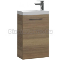 Тумба с раковиной Cersanit Lara 40 орех