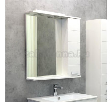 Зеркало-шкаф Comforty Модена 75, белый матовый