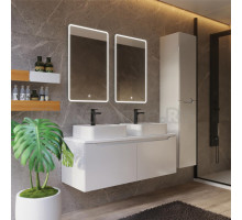 Мебель для ванной Dreja W 125 белый глянец