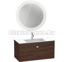 Мебель для ванной Duravit Brioso каштан темный