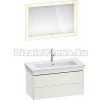 Мебель для ванной Duravit White Tulip 105 2 ящика, шелковисто-матовый