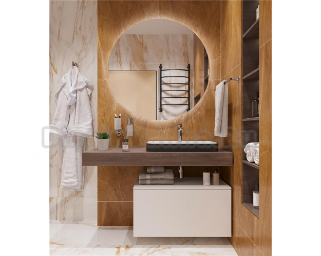Мебель для ванной с раковиной Duravit Happy D.2 Plus 60: столешница 120,  дуб карпентер, без отверстий + тумба 80: Купить в интернет-магазине Дизайн  Ванна в Москве
