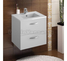 Тумба с раковиной Jacob Delafon Ola 60 белый блестящий