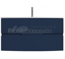 Тумба с раковиной Jacob Delafon Nona 100 глянцевый темно-синий