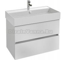 Тумба с раковиной Jacob Delafon Tolbiac 80 белый лак