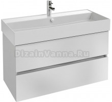 Тумба с раковиной Jacob Delafon Tolbiac 100 белый лак