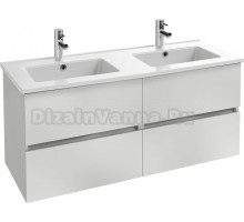 Тумба с раковиной Jacob Delafon Tolbiac 120 белый лак