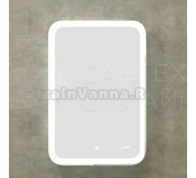 Зеркало-шкаф Jorno Bosko 50, с подсветкой и часами