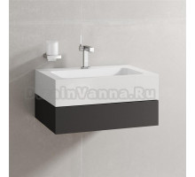 Тумба с раковиной Keuco Edition 300 антрацит, 65 см