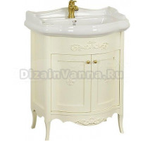 Тумба с раковиной Migliore Bella 70 avorio