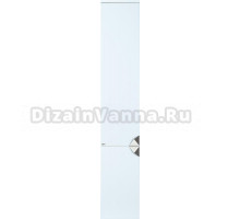 Шкаф-пенал Misty Сахара 30 L, белый