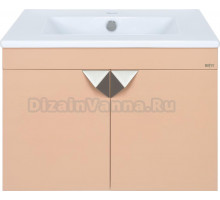 Тумба с раковиной Misty Сахара 60 песочная