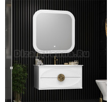 Мебель для ванной Opadiris Ибица 90 подвесная, фурнитура золото