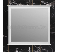 Зеркало Opadiris Кантара 105 белое матовое
