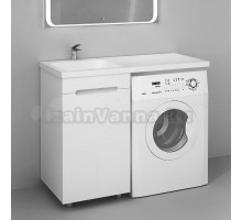 Тумба с раковиной Raval Forte 110 L, под стиральную машину