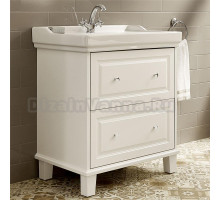 Тумба с раковиной Roca Carmen 80 белый сатин
