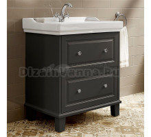 Тумба с раковиной Roca Carmen 80 темно-серый сатин