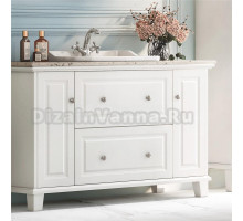 Тумба с раковиной Roca Carmen 130 белый сатин