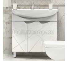 Тумба с раковиной Sanstar Практик Каскад 80