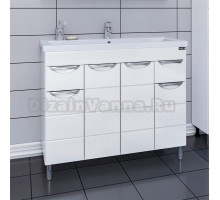 Тумба с раковиной СанТа Родос (Классик) 100 напольная