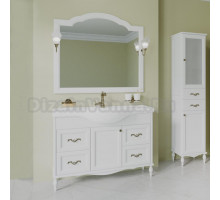 Мебель для ванной ValenHouse Астер 120 светлое дерево, фурнитура бронза