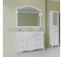 Мебель для ванной ValenHouse Астер 120 светлое дерево, фурнитура хром
