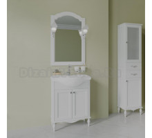 Мебель для ванной ValenHouse Астер 65 светлое дерево, фурнитура хром