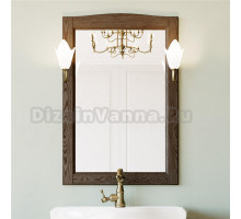 Зеркало ValenHouse Эллина 65 кальяри со светильниками, держатели для плафона на выбор