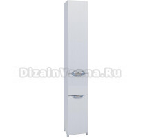 Шкаф-пенал Vigo Callao белый, с бельевой корзиной