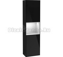 Шкаф-пенал Villeroy & Boch Finion G460MTPH glossy black lacquer, L