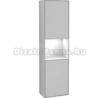 Шкаф-пенал Villeroy & Boch Finion G460GFGJ light grey matt lacquer, L