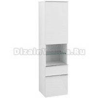 Шкаф-пенал Villeroy & Boch Venticello A95201 L, glossy white, с ручками хром