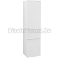 Шкаф-пенал Villeroy & Boch Venticello A95102 L, glossy white, с белой ручкой