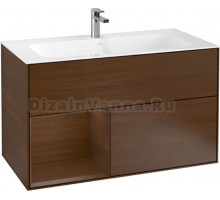 Тумба с раковиной Villeroy & Boch Finion G030GNGN 100 с подсветкой и освещением стены