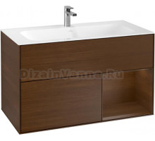 Тумба с раковиной Villeroy & Boch Finion G040GNGN 100 с подсветкой и освещением стены