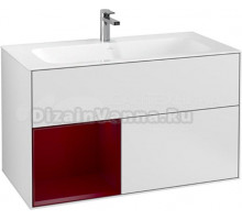 Тумба с раковиной Villeroy & Boch Finion G030HBMT 100 с подсветкой и освещением стены