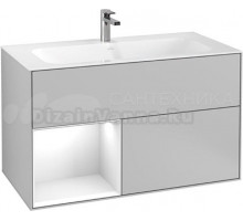 Тумба с раковиной Villeroy & Boch Finion G030GFGJ 100 с подсветкой и освещением стены