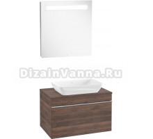 Мебель для ванной Villeroy & Boch Venticello 75 arizona oak, с ручкой хром