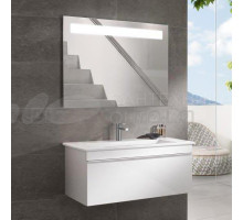 Мебель для ванной Villeroy & Boch Venticello 95 glossy white, с белой ручкой