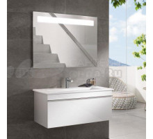 Мебель для ванной Villeroy & Boch Venticello 95 glossy white, с ручкой хром