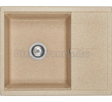 Мойка кухонная AQUATON Делия 65 песочная