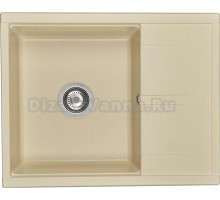 Мойка кухонная AQUATON Делия 65 шампань