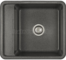 Мойка кухонная AQUATON Беллис 57 графит
