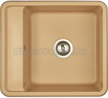 Мойка кухонная AQUATON Беллис 57 латте