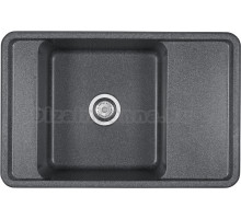 Мойка кухонная AQUATON Беллис 78 графит