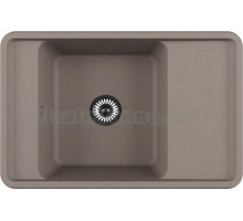 Мойка кухонная AQUATON Беллис 78 серый шелк