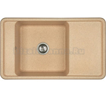 Мойка кухонная AQUATON Беллис 87 песочная