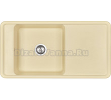 Мойка кухонная AQUATON Беллис 97 шампань