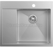 Мойка кухонная IDDIS Haze HAZ59SRi77 R, сатин
